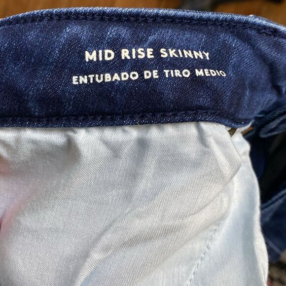 Universal Thread Mid-rise Skinny Dark Wash Jeans Stretch - Picture 6 of 11